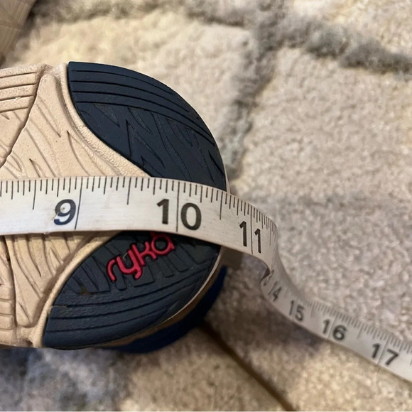 RYKA Aurora Quilted Sneaker Ankle Boot taupe Brown blue pink 6.5 - Picture 12 of 12